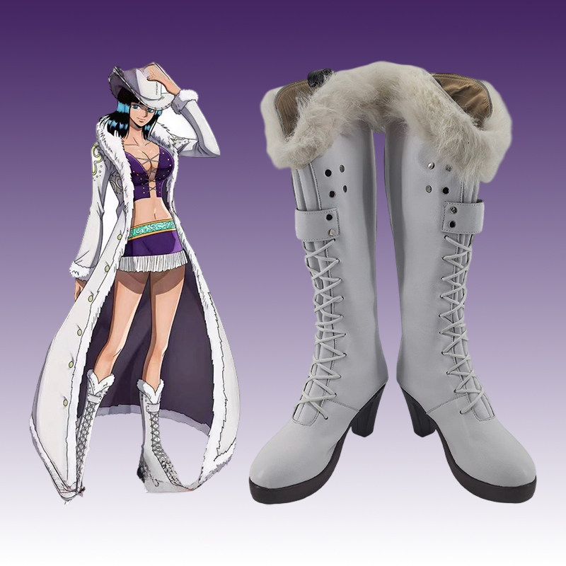 Anime Cosplay Nico Robin - Nico Robin Cosplay Fantasyschoenen Schoeisel Halloween