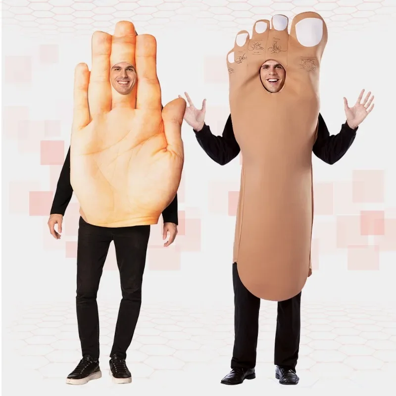 Anime Cosplay Ideas For Couples - Halloween Grappig Cosplay Kostuum Hand Voet