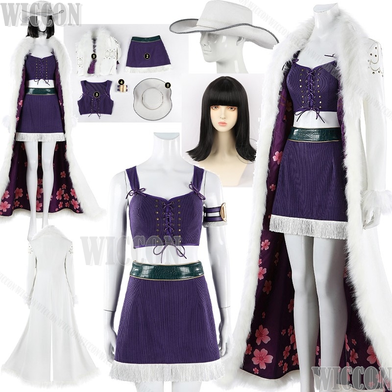 Anime Cosplay Nico Robin - Nico Anime Film Robin cosplay kostuum