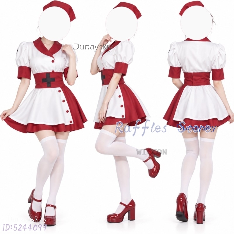 Anime Cosplay Nurse - Dark Deception Reaper Verpleegsters Cosplay Halloween