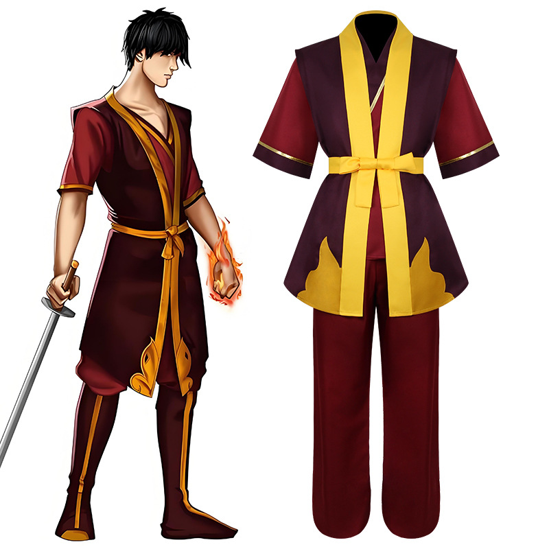 Cosplay Avatar Anime - Avatar The Last Airbender Prins Zuko