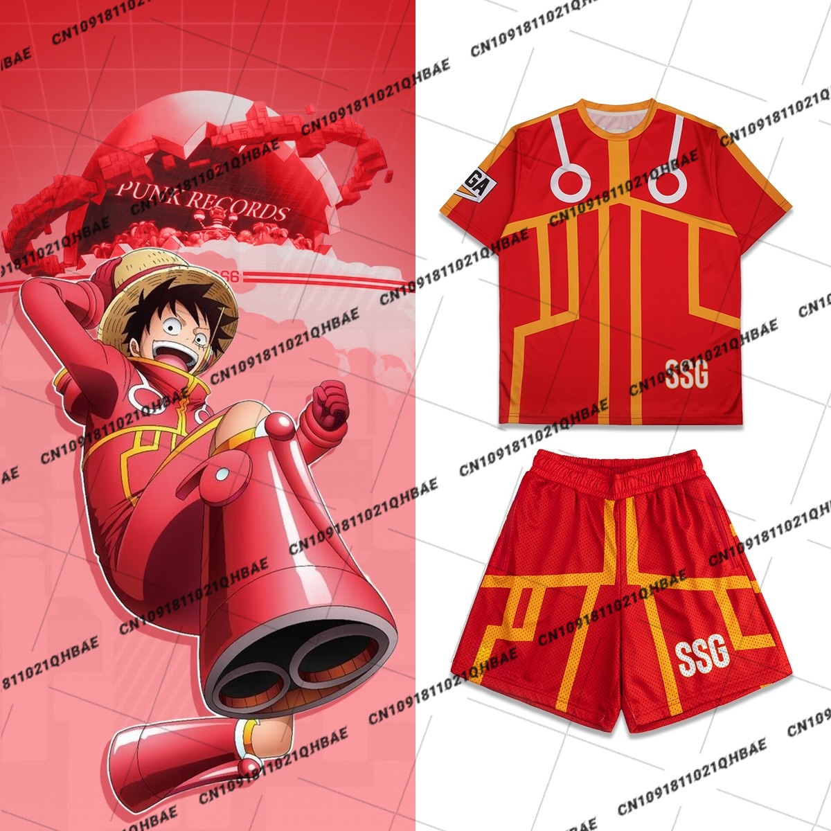 Anime Cosplay Roleplay - Nieuwe Egghead Island Monkey D. Luffy