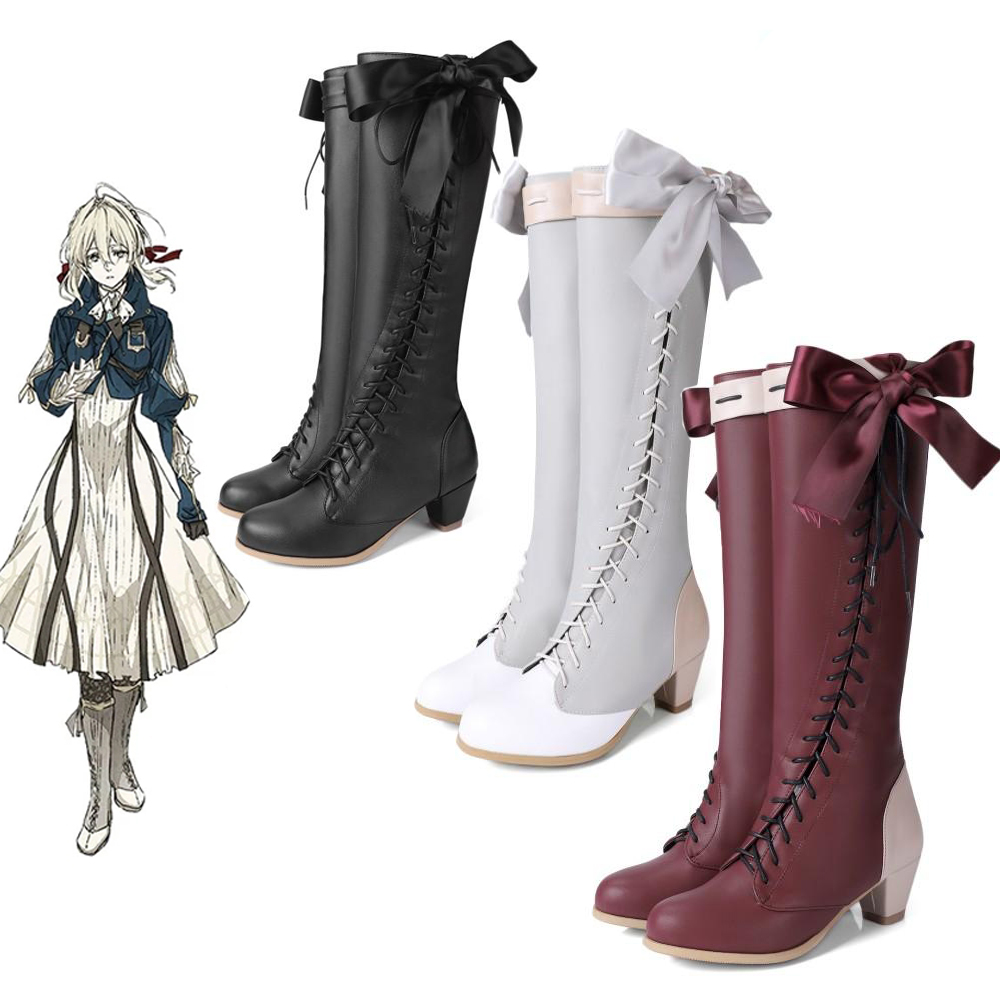 Violet Evergarden Dress - Violet Evergarden Anime Karakters Schoen Cosplay