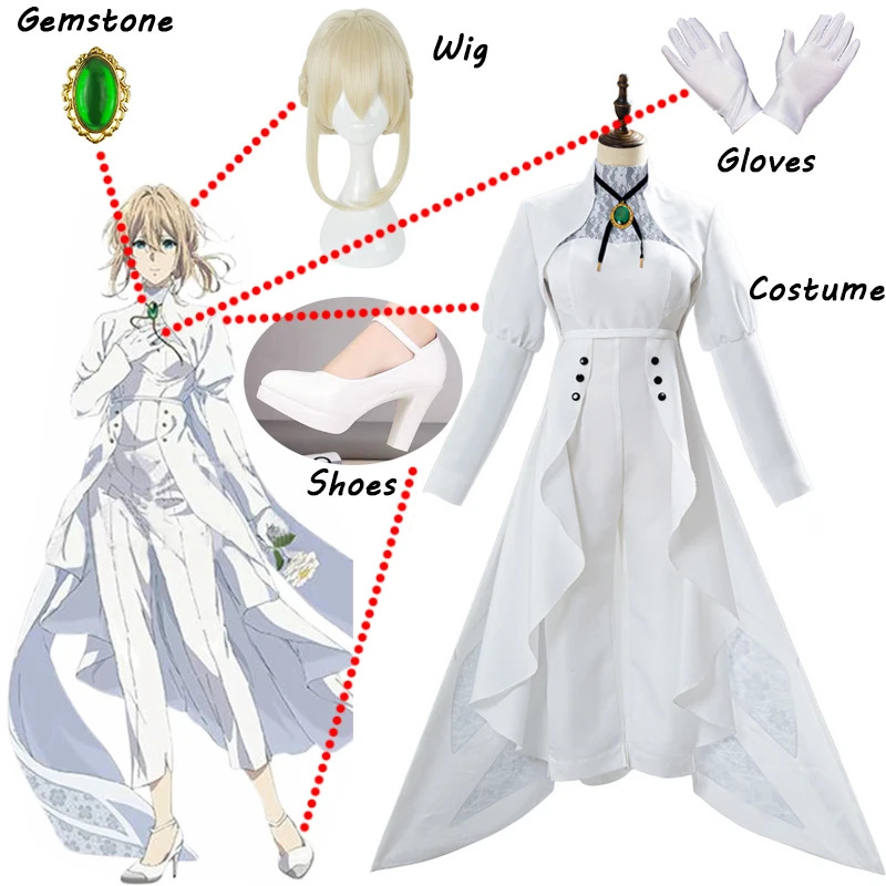 Violet Evergarden Dress - Anime Violet Evergarden Cosplay Eternity en