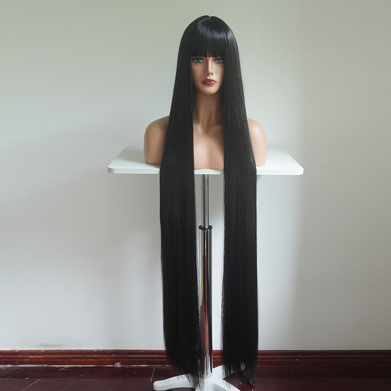 Cosplay Anime Online - 48 inch ultralange rozenkleurige anime cosplay