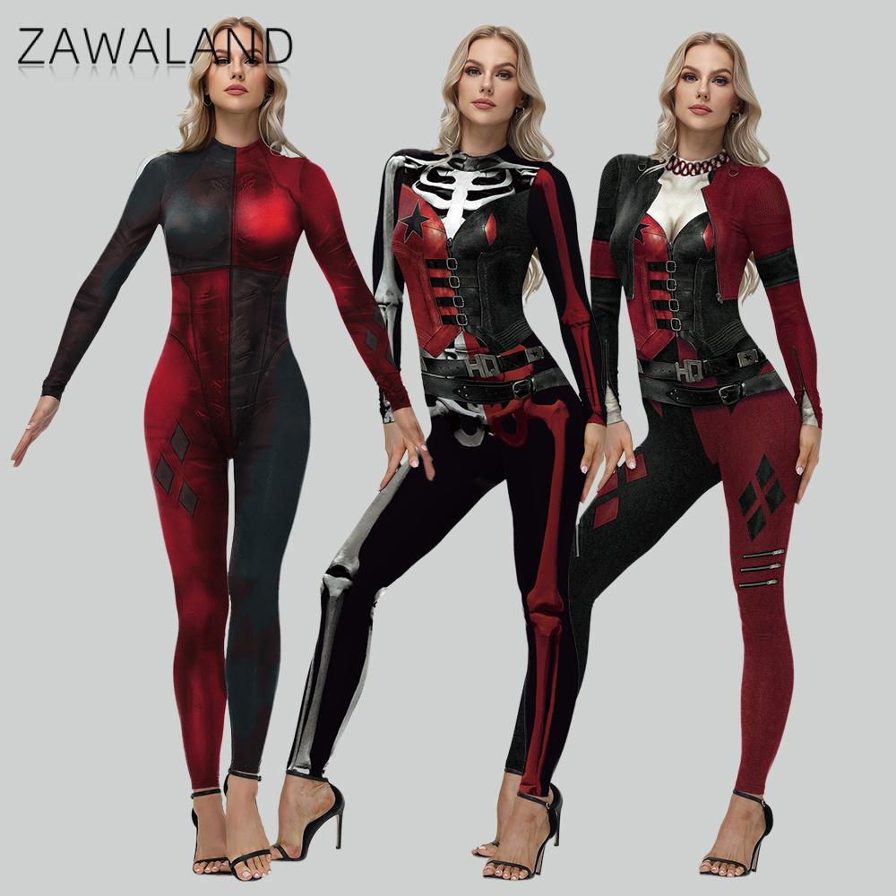 Anime Harley Quinn Cosplay - Zawaland Vrouw Clown Kostuum Halloween Cosplay