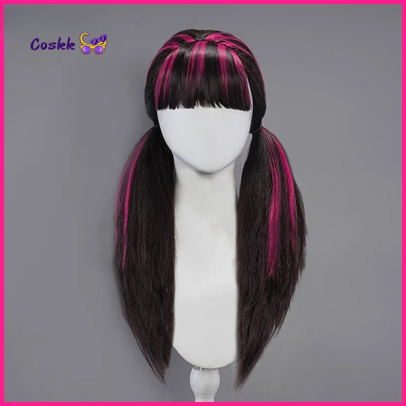Draculaura Cosplay Pruik Lang  - Anime Cosplay Long Hair recensie en prijs