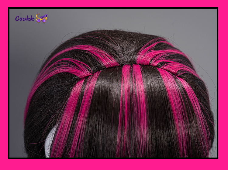 Draculaura Cosplay Pruik Lang  - Anime Cosplay Long Hair recensie en prijs