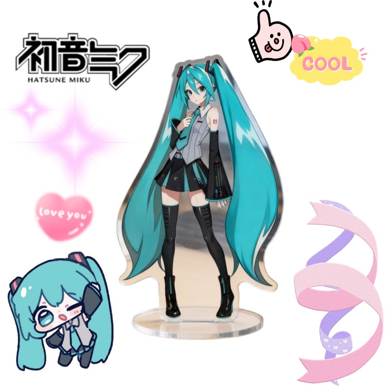 Hatsune Miku 10 cm acrylstanda - Anime Cosplay Roleplay recensie en prijs