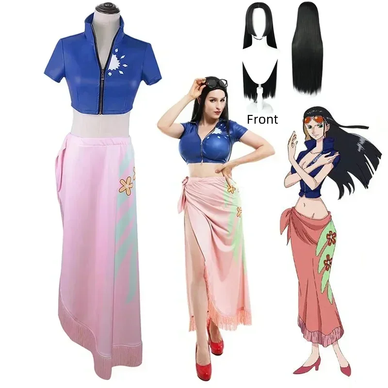 Nico Robin Cosplay Kostuum Jur - Anime Cosplay Nico Robin recensie en prijs