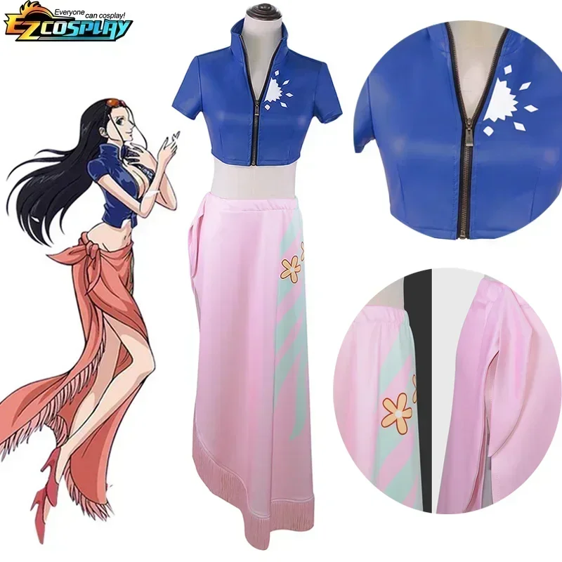 Nico Robin Cosplay Kostuum Jur - Anime Cosplay Nico Robin recensie en prijs