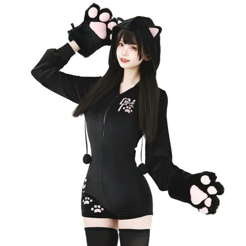Anime schattige kat pluche bod - Anime Cosplay One Piece recensie en prijs