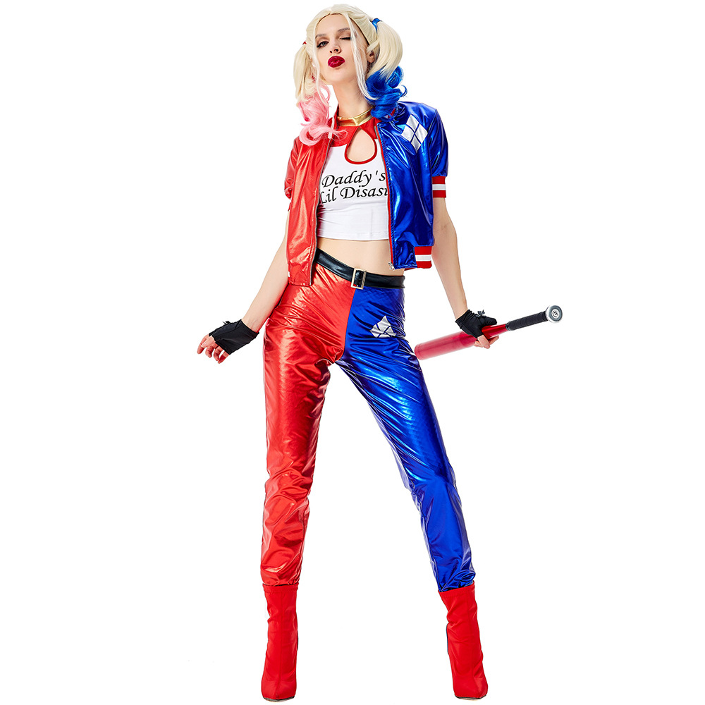 Meisjes Suicide Harley Cosplay - Anime Harley Quinn Cosplay recensie en prijs
