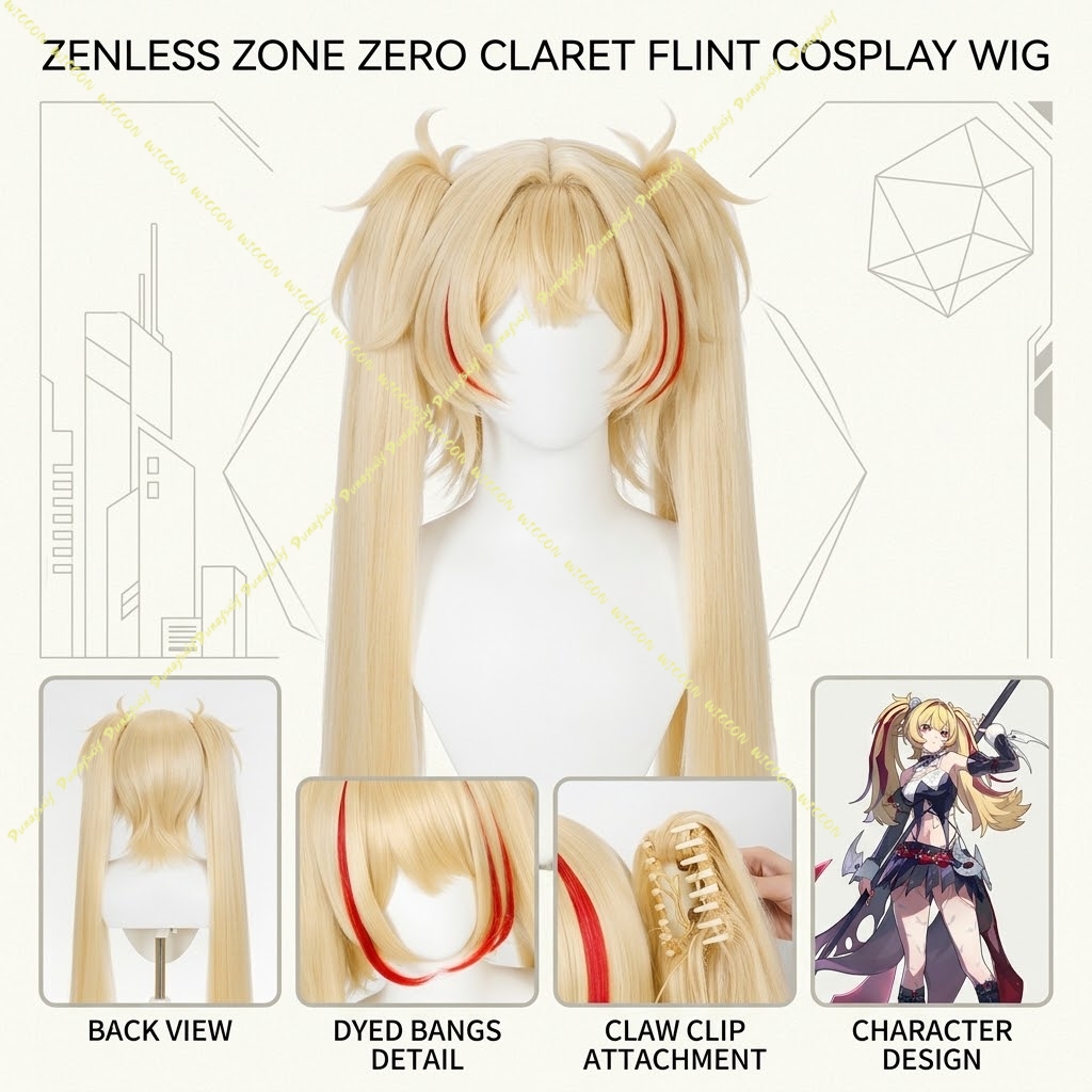 GCharacter Claret Flint Custom - Anime Cosplay Photo recensie en prijs