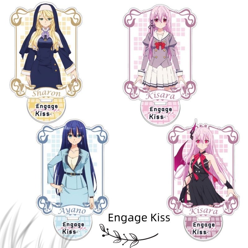 Kawaii Anime Engage Kiss Acryl - Anime Cosplay Kiss recensie en prijs