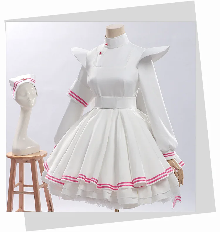 Unisex Anime Cos Kinomoto Saku - Anime Cosplay Nurse recensie en prijs