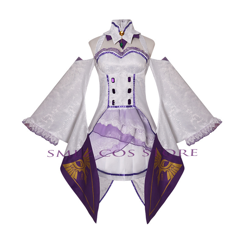 Emilia Cosplay Anime Re Zero K - Anime Cosplay Outfits For Women recensie en prijs