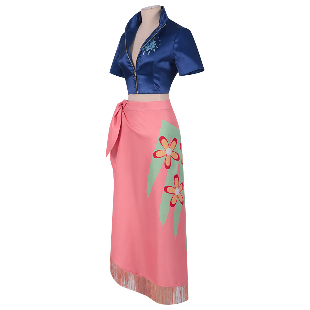 Anime Cosplay Kostuum Jurk Out - Anime Cosplay Nico Robin recensie en prijs
