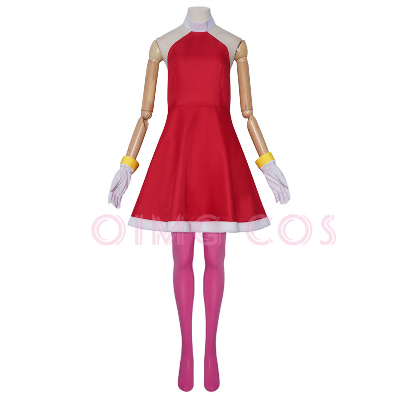 Amy Rose Cosplay Kostuum Volwa - Anime Cosplay Outfits For Women recensie en prijs