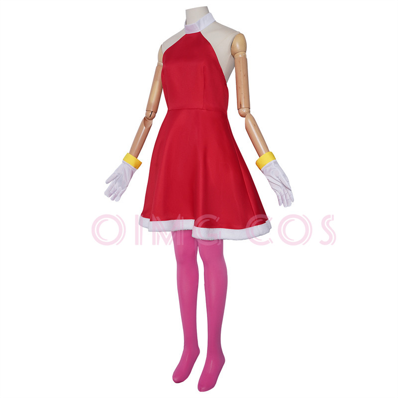 Amy Rose Cosplay Kostuum Volwa - Anime Cosplay Outfits For Women recensie en prijs