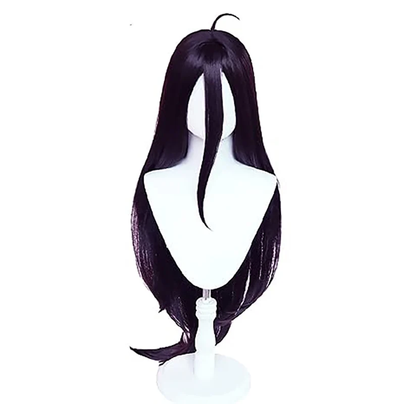 Cos albedo Zwart Paars Lang Re - Anime Cosplay Albedo recensie en prijs