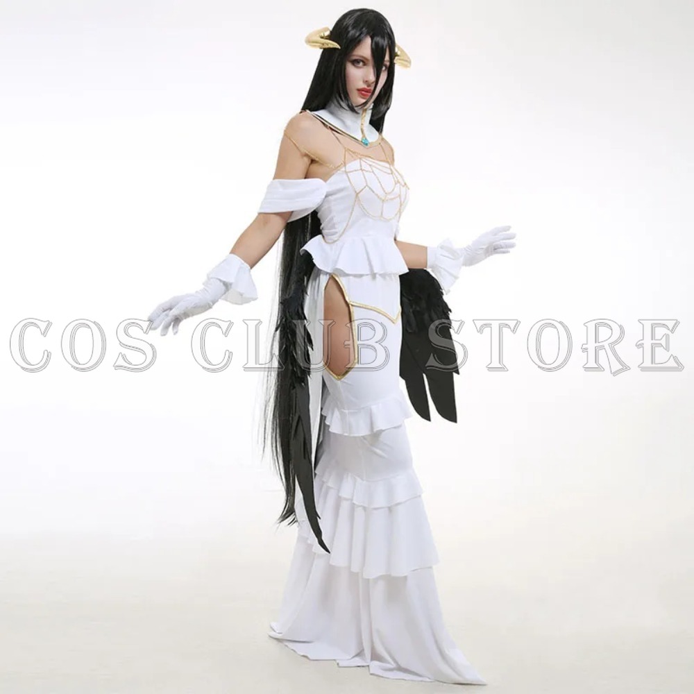 Anime Opperheer Jurken Cosplay - Anime Cosplay Albedo recensie en prijs