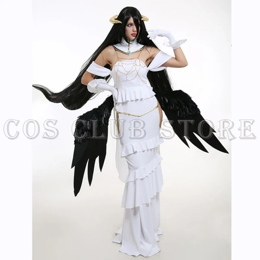 Anime Opperheer Jurken Cosplay - Anime Cosplay Albedo recensie en prijs