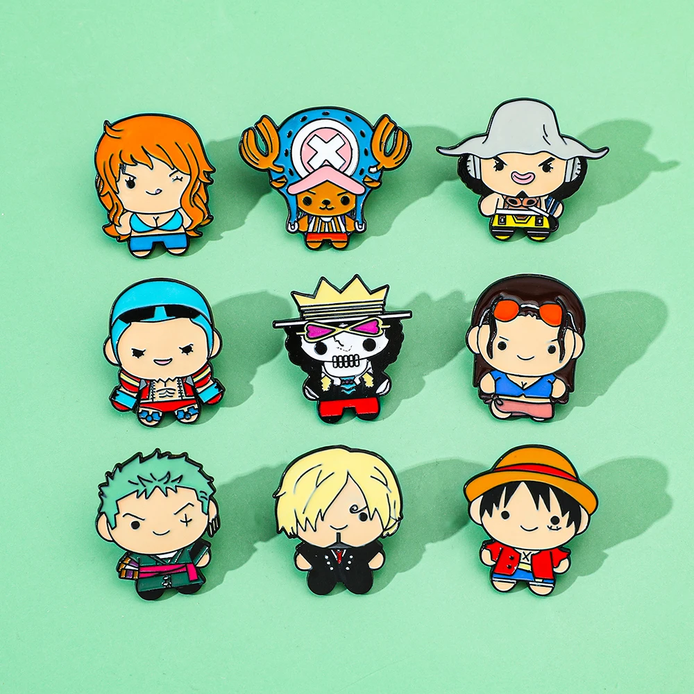 9 stuks creatieve cartoon broc - Anime Cosplay One Piece recensie en prijs