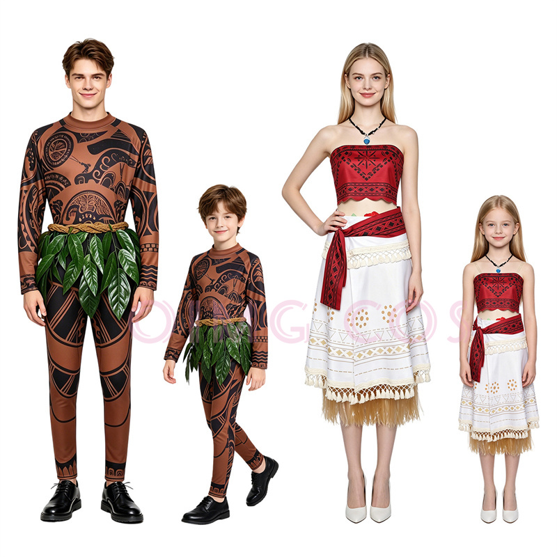 Moana Maui ‌ i Cosplaykostuum  - Anime Cosplay Costumes Female recensie en prijs
