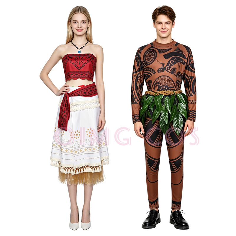 Moana Maui ‌ i Cosplaykostuum  - Anime Cosplay Costumes Female recensie en prijs