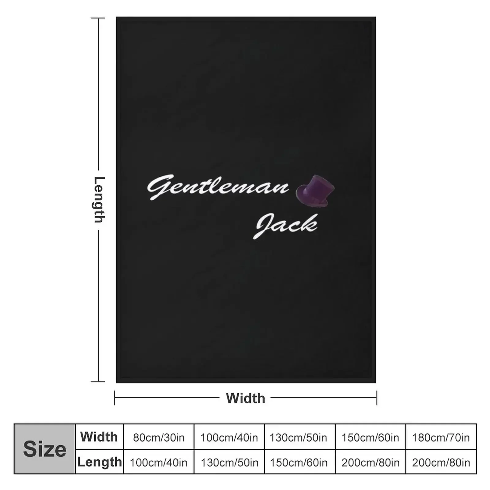 Gentleman Jack - titel Dekentj - Anime Cosplay Title recensie en prijs