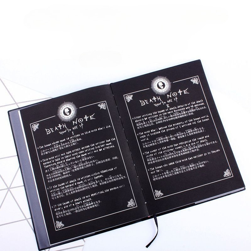 Anime Death Note Notebook Lede - Death Note Replica recensie en prijs