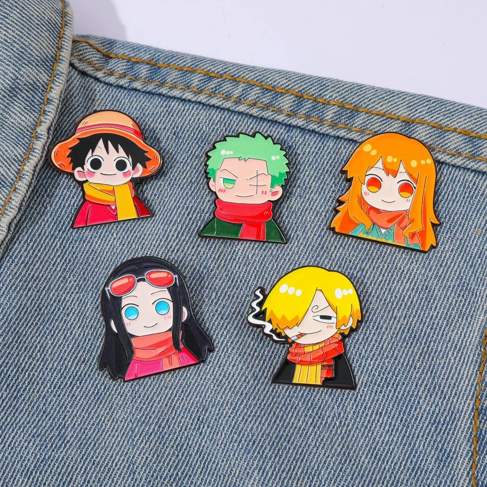 5 stuks schattige anime cartoo - Anime Cosplay One Piece recensie en prijs