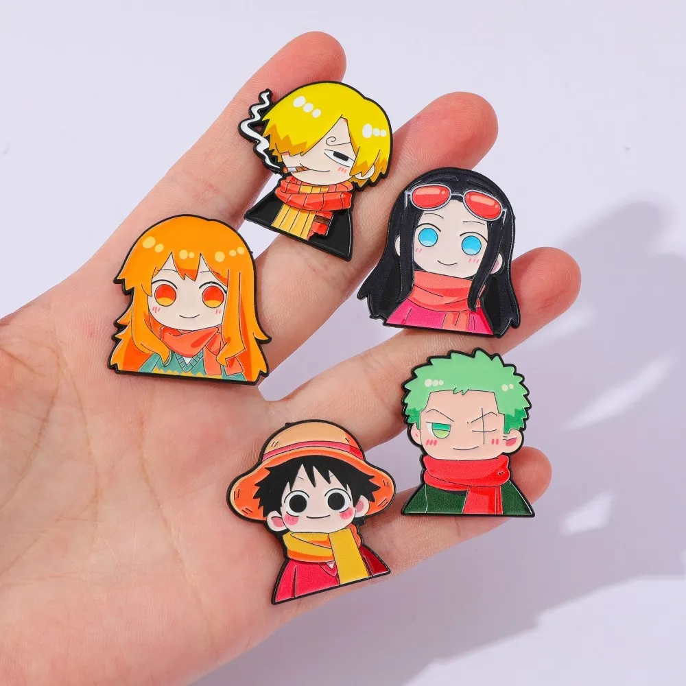 5 stuks schattige anime cartoo - Anime Cosplay One Piece recensie en prijs