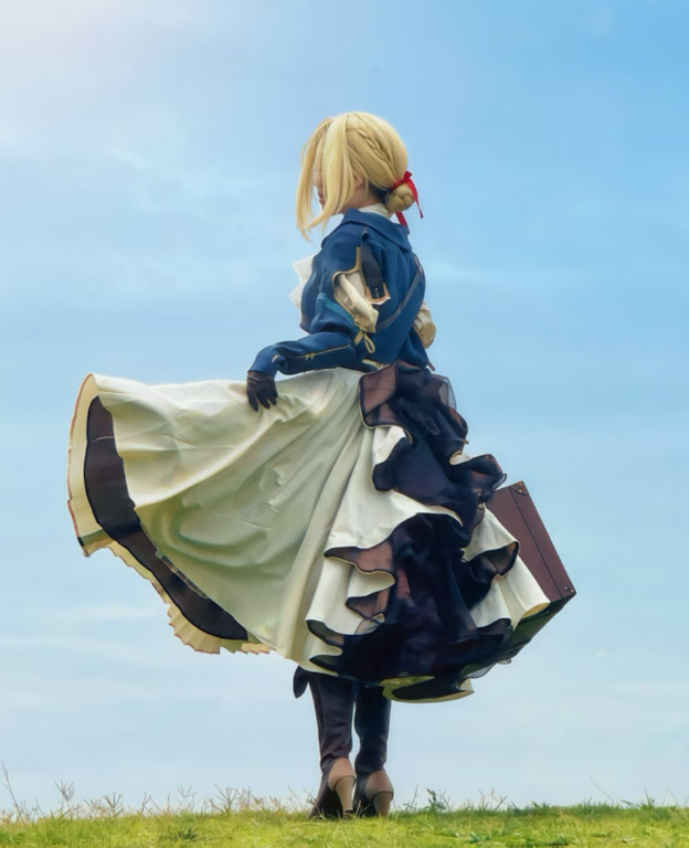 Violet Evergarden Cosplay Kost - Violet Evergarden Dress recensie en prijs