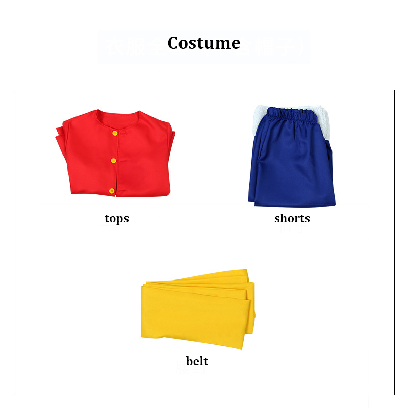 Luffy Cosplay Kostuum Hoed Pru - Anime Cosplay One Piece recensie en prijs