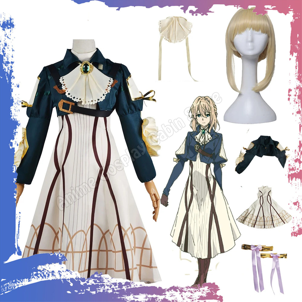 Anime Violet Evergarden Cospla - Violet Evergarden Dress recensie en prijs