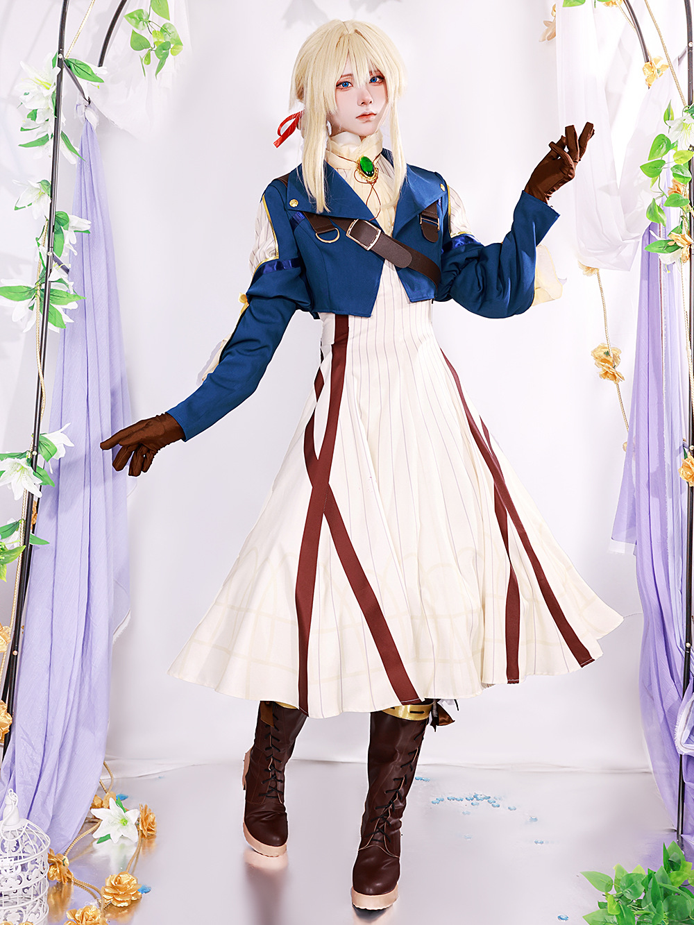 Violet Evergarden Cosplay Kost - Violet Evergarden Dress recensie en prijs