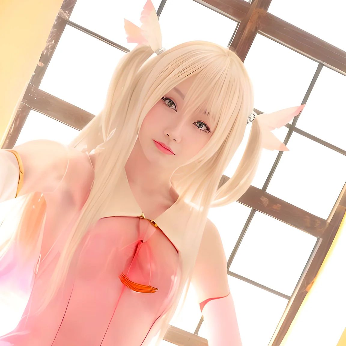 Anime Fate/kaleid liner Illyas - Anime Cosplay Long Hair recensie en prijs