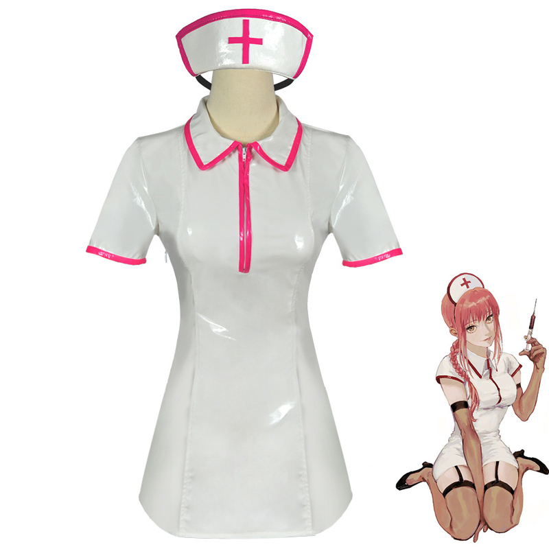 Anime Chainsaw Man Cosplay Kos - Anime Cosplay Nurse recensie en prijs
