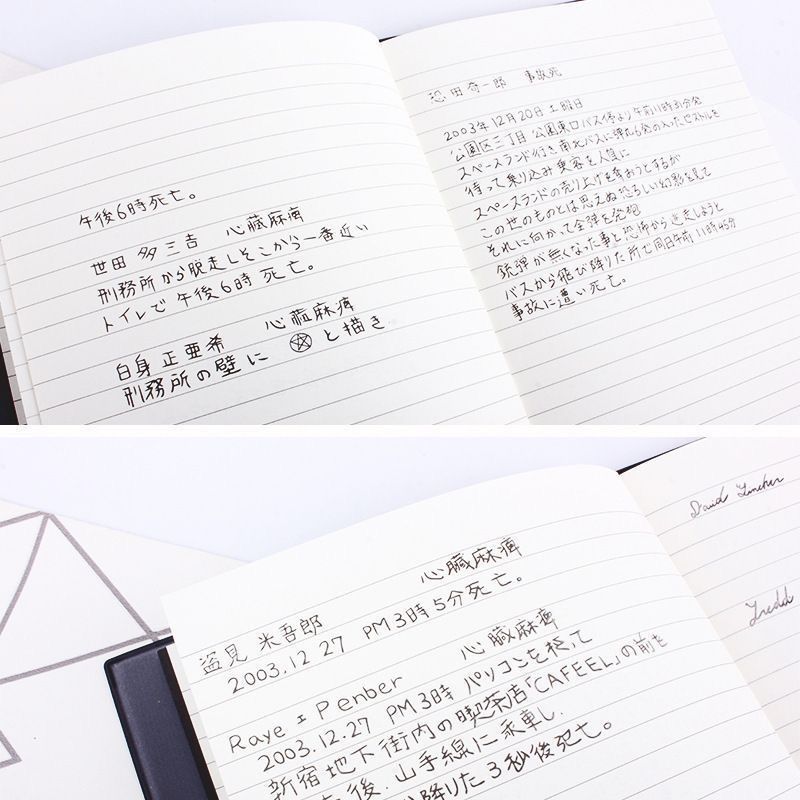 Death Note Anime-notitieboek,  - Death Note Replica recensie en prijs