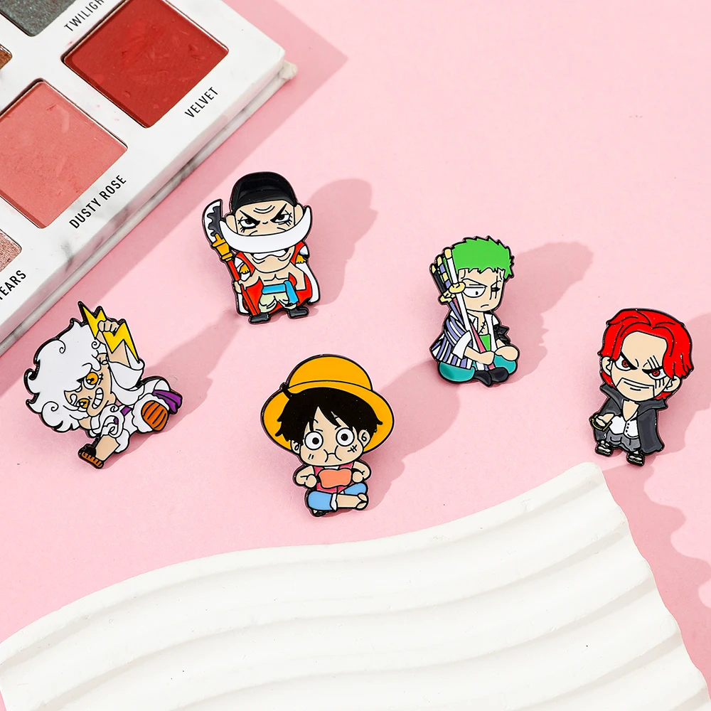 5 Stuks Persoonlijkheidsbroche - Anime Cosplay One Piece recensie en prijs