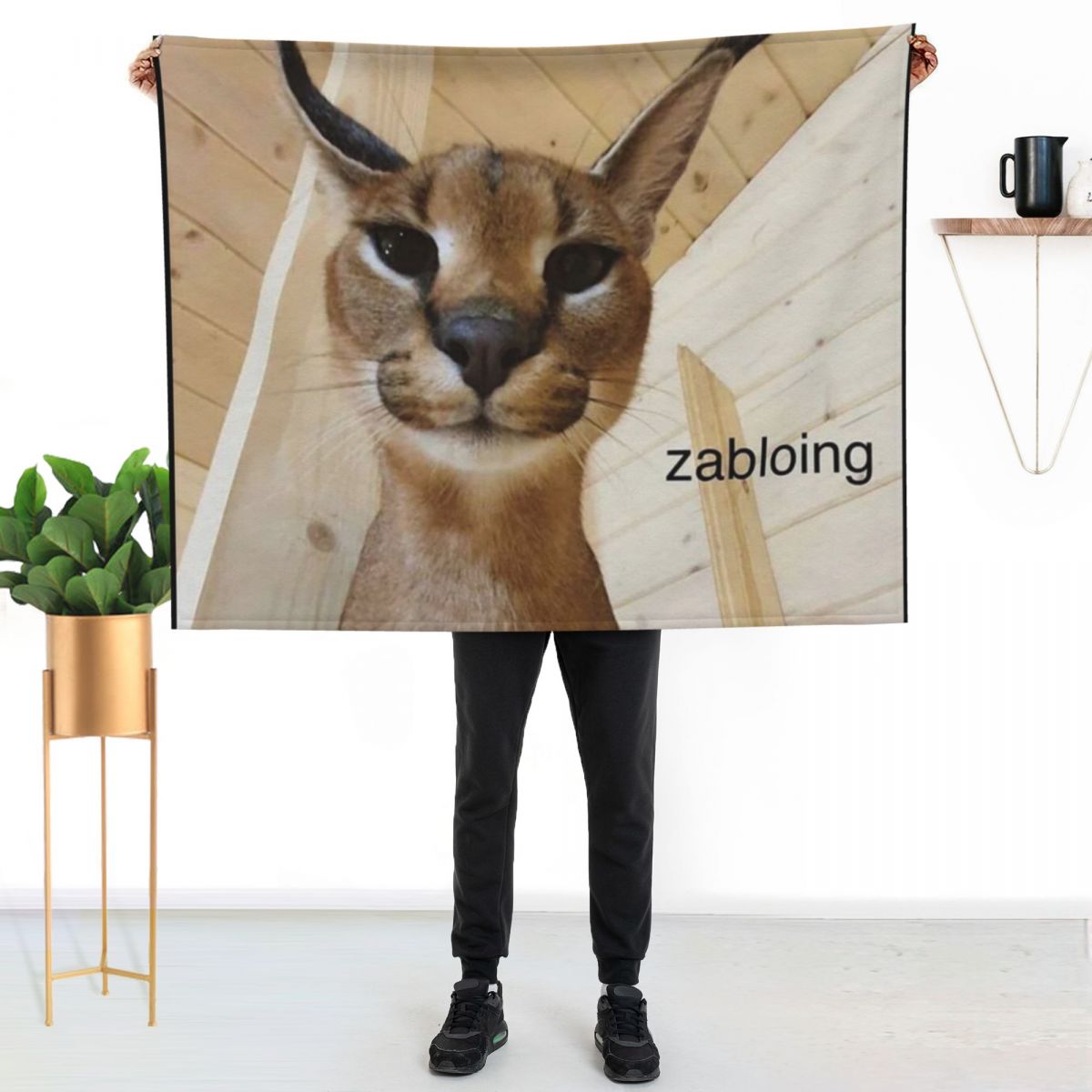Zabloing Meme Throw Deken cosp - Anime Cosplay Meme recensie en prijs