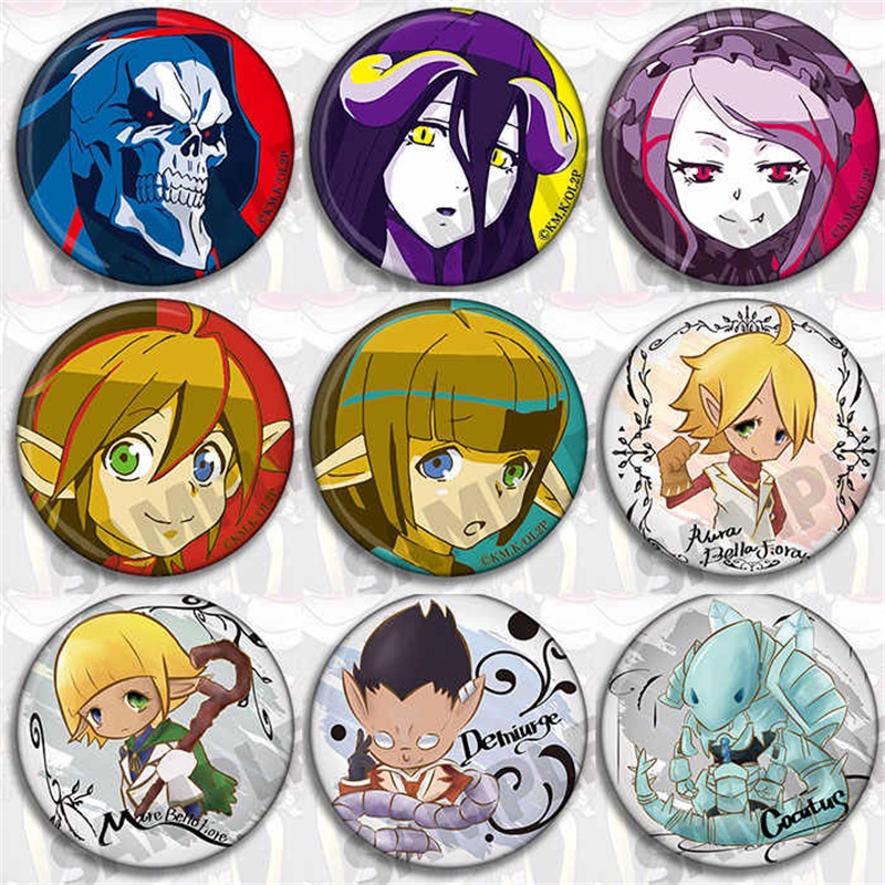Japan Anime Opperheer Pins Ain - Anime Cosplay Albedo recensie en prijs